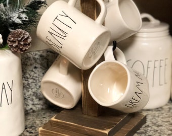 Rustic Mug Stand | Coffee mug tree
