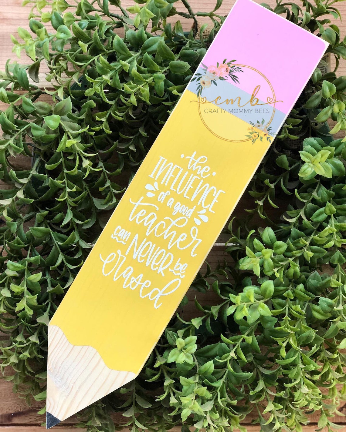 Teacher Gift Wood Pencil Gift Ideas Etsy