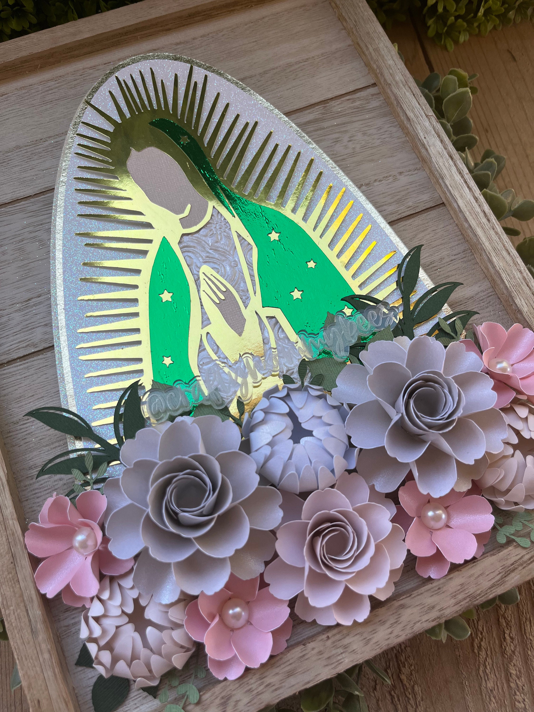 CMB Flower Template Flower Template Paper Flowers Etsy