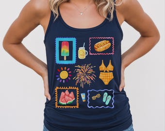 Women's Summer Racerback Tank