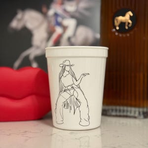 Cowboy Carter Inspired Tailgating Cup