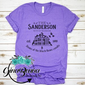 Sanderson Witch Museum-t-shirt, Häxtröja, Trendiga Halloween-tröjor, Vintage Halloween-tröja, Ginabeana bild 1