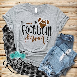 Football Mom Tee, Football Mom shirt, Fall Football.