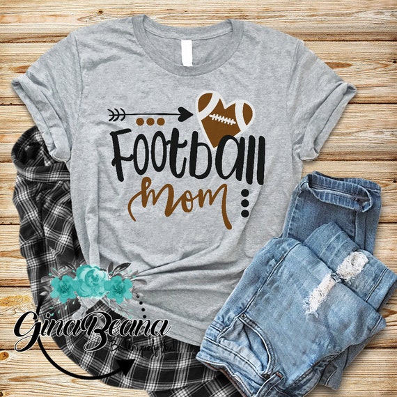 etsy football mom shirts