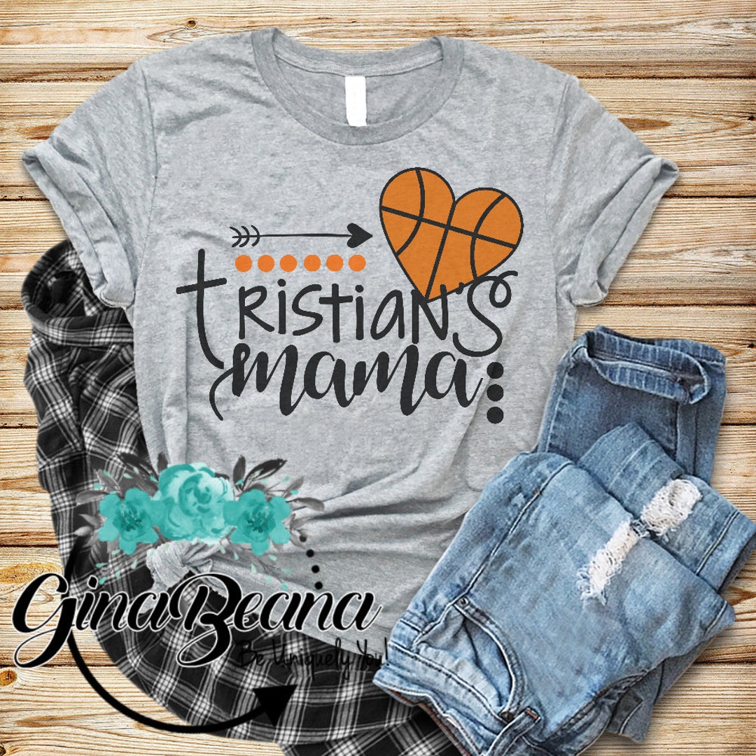 Personalized Custom Basketball Mama Shirt, Basketball Mama Tee, Sports ...