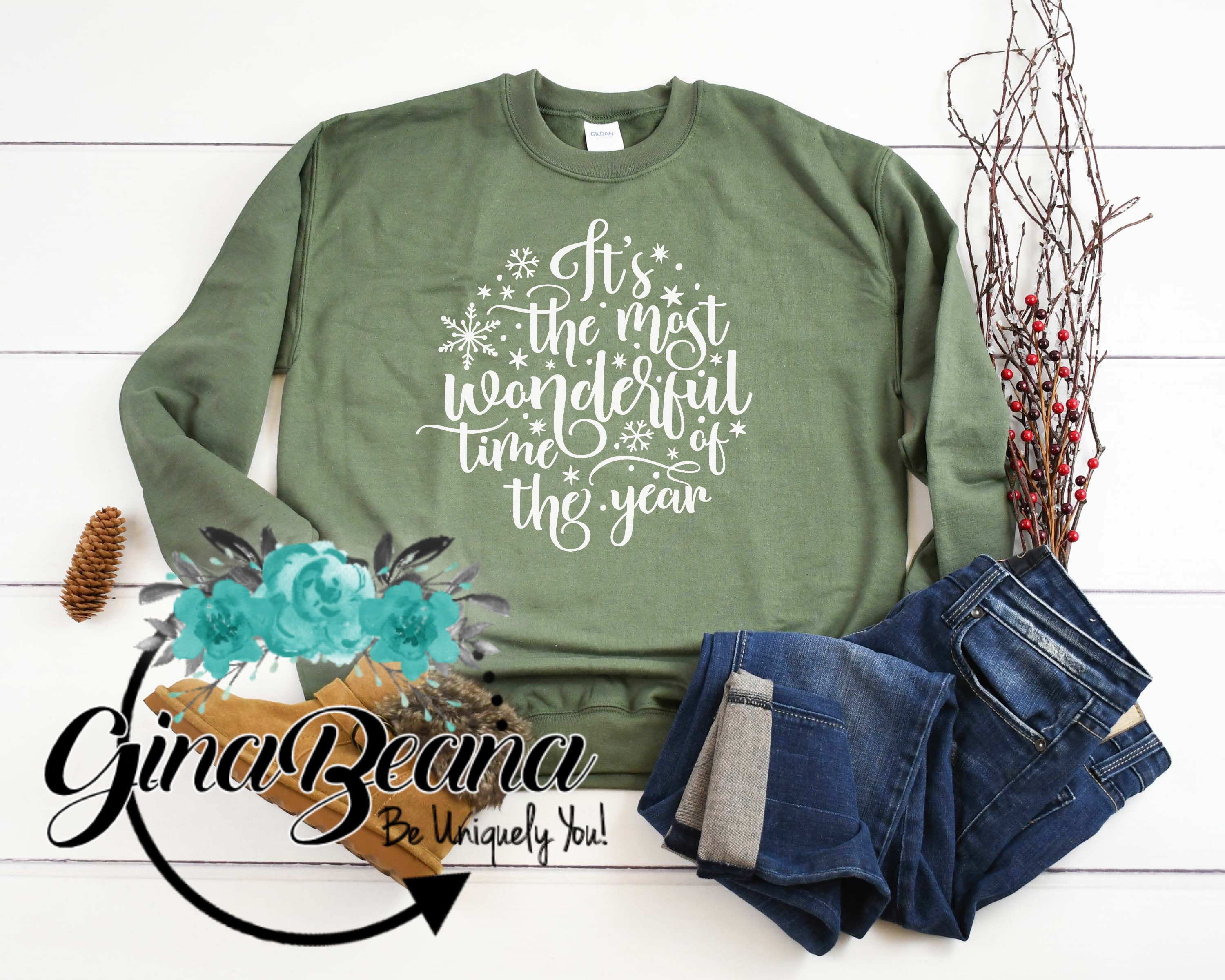 YUNY Women Fall Winter Xmas Printed Tshirt Sweatshirt 1 XL YUNY Women Fall Winter Xmas Printed Tshirt Sweatshirt 1 XL