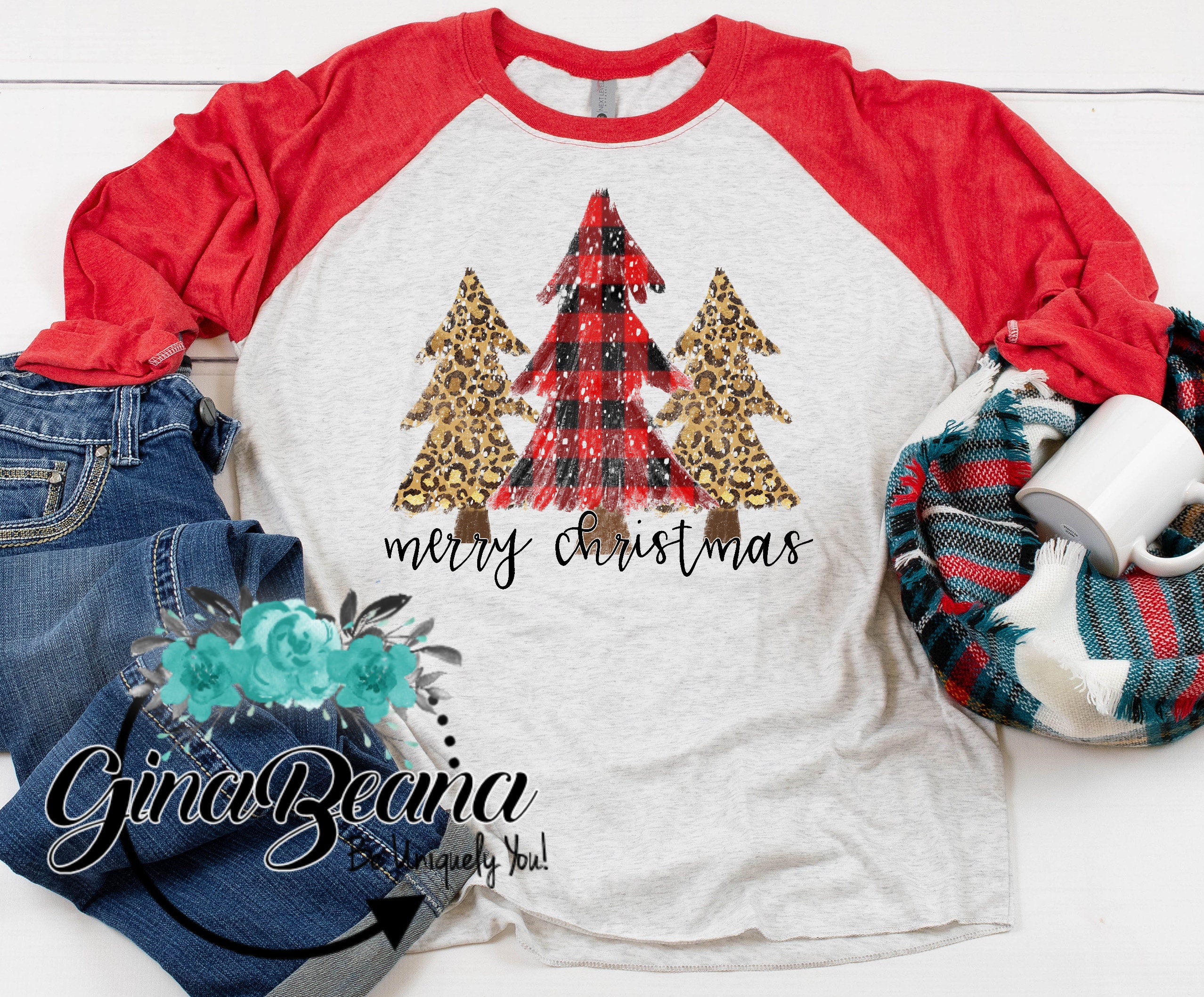 cheetah christmas shirt