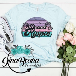 Beach Hippie Tee, Vacation Shirt, Summer Boho Tank, Summer nights, Summer Adventures Tee, Ocean tank, Salt Water Tee, GinaBeana
