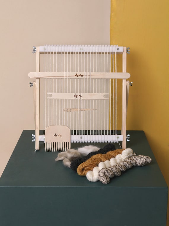 WILLOWDALE 30,5cm Webstuhl Set - Heckenwebstuhl Mit Zubehör Für Anfänger & Erwachsene