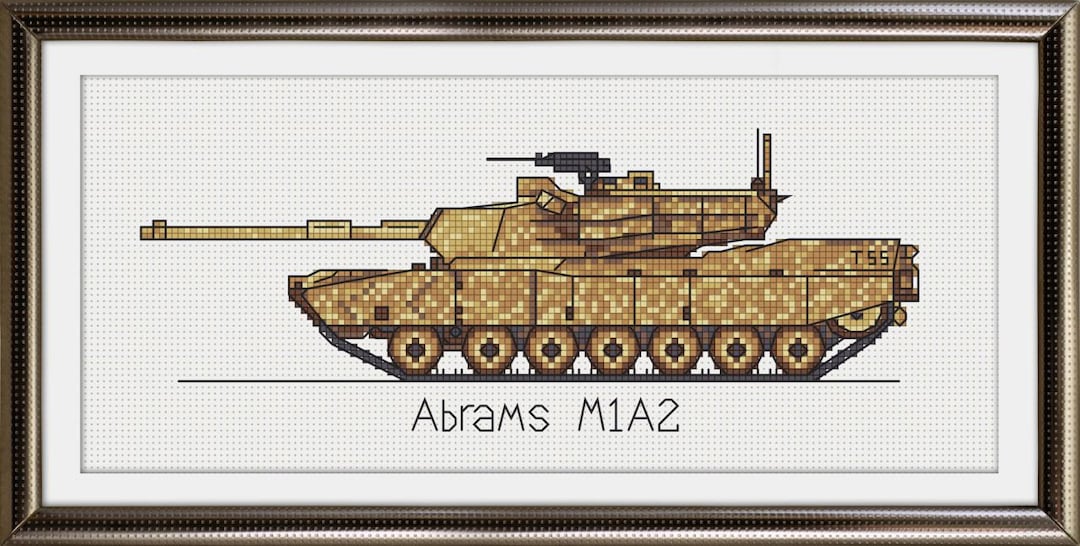 US Army Tank Cross Stitch Pattern BOGO Free War Machine Etsy