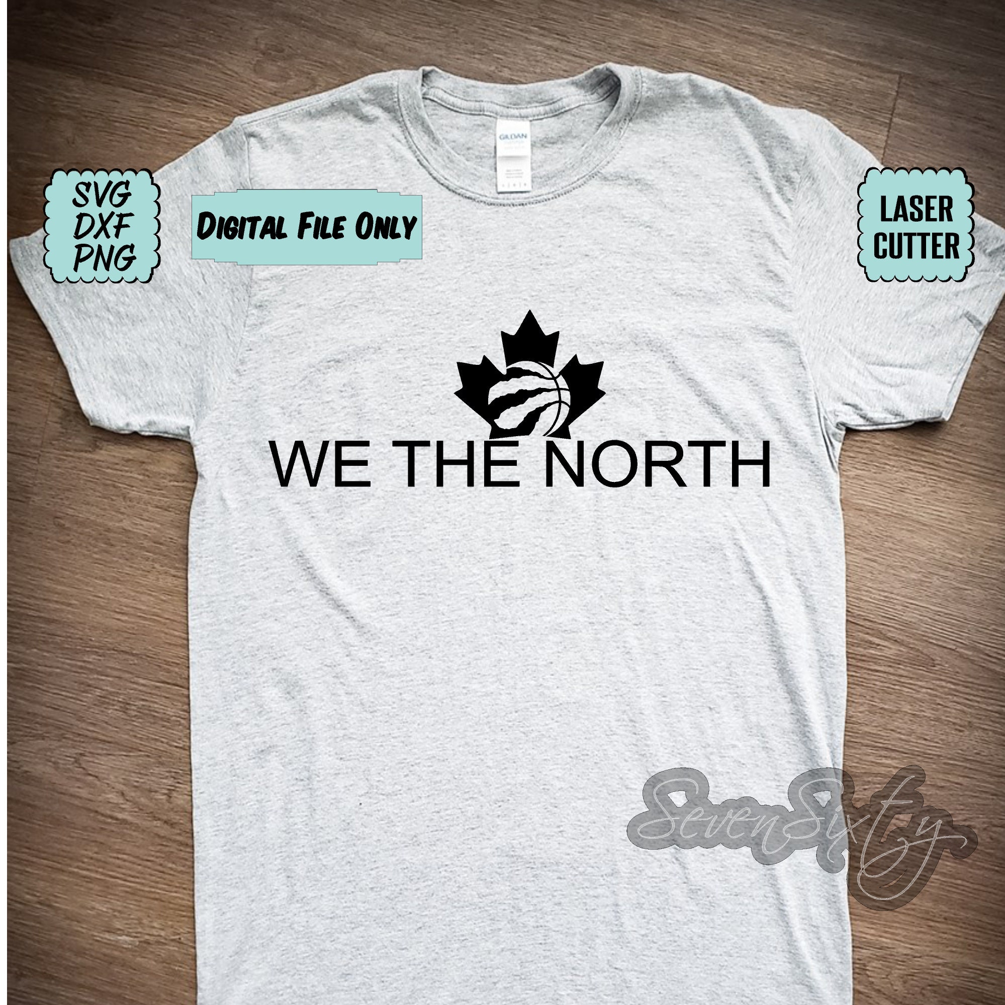 We The North - Canada T-Shirt - Raptors Tribute We The North - Canada T-Shirt - Raptors Tribute