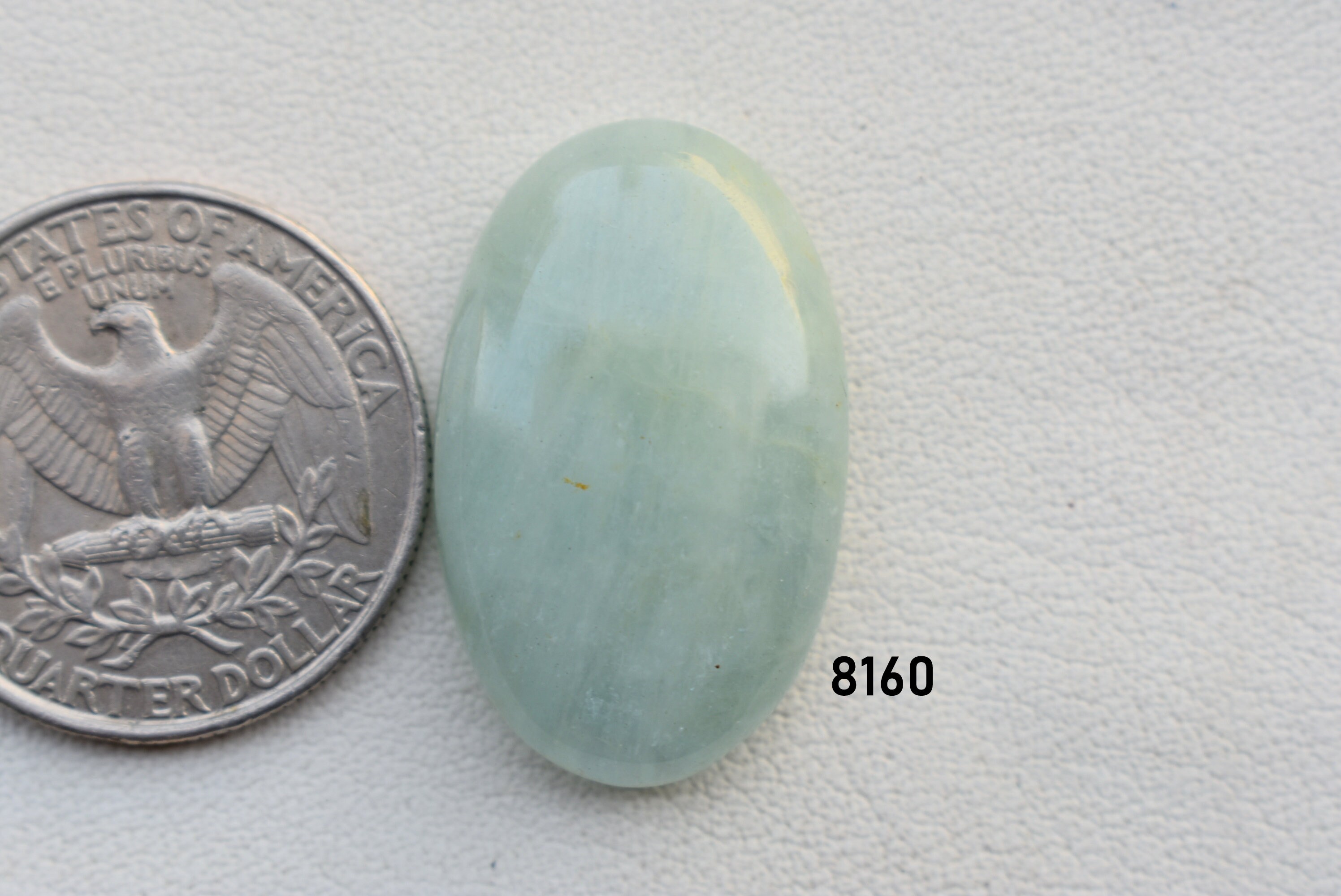 Aquamarine Loose cabochon semi precious gemstone Aquamarine Etsy