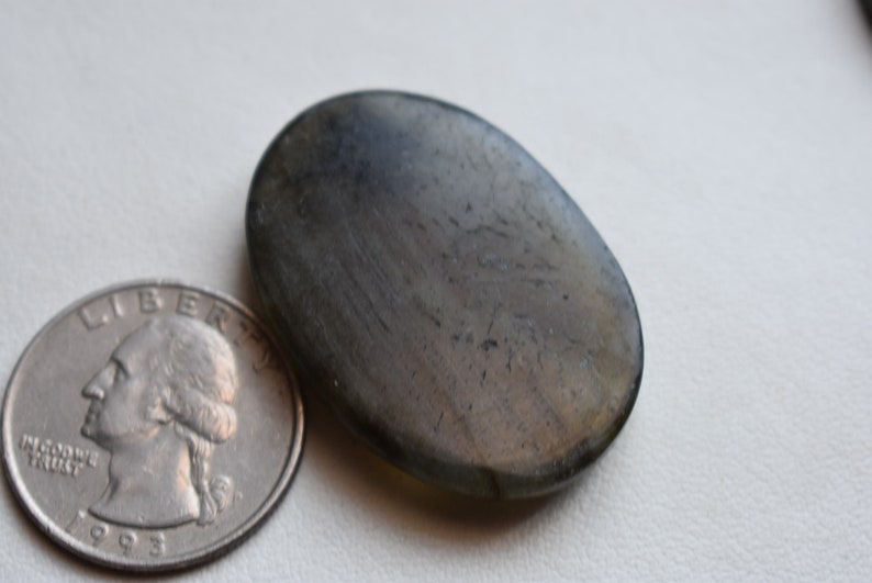 Hand Polished #5009 Flashy Labradorite 37x25x6 mm Labradorite cabochon labradorite gemstone cabochon