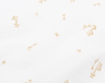 Muslin Fabric Giraffes – 100% Cotton from 0,5 Meter