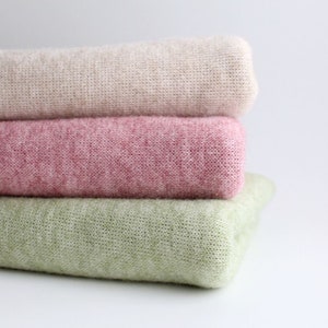 Soft smooth knit fabric color selection from 0.5 meters