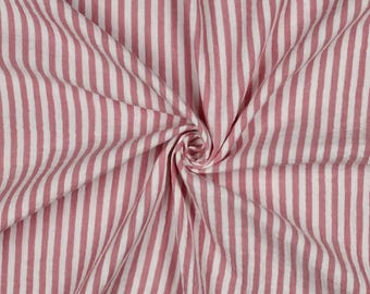 Striped Muslin Fabric Yarn Dyed Cotton Double Gauze Fabric by the Yard Baby Fabric Summer Clothing Sewing Soft Breathable Cotton Fabric