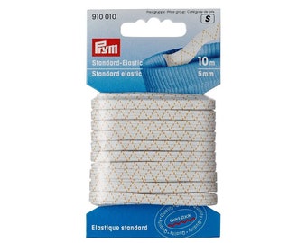 Prym standaard elastiek 5 mm wit