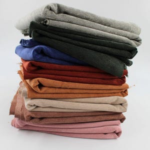 Fine corduroy decorative fabric, soft – versatile corduroy fabric for bags, decorations & accessories, sold by the meter