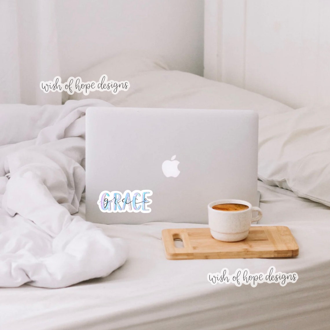 Grace Upon Grace Vinyl Sticker | Waterproof | Jesus Sticker | Christian ...