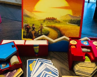 Catan EXTENSION Compatibile organizzatore pezzi STL File SOLO