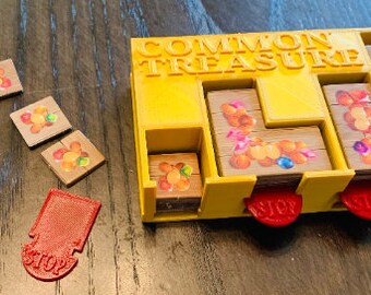 Isle of Cats Common Treasure Organizer STL ONLY