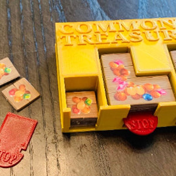 Isle of Cats Common Treasure Organizer STL ONLY