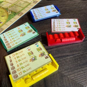 Tzolk’in compatible player piece organizer STL ONLY