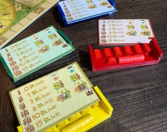 Tzolk'in compatibile player piece organizer STL ONLY