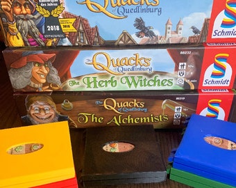 Quacks of Quedlinburg player piece organizer STL ONLY
