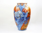 Antique Japanese Imari Porcelain Vase-19th Century