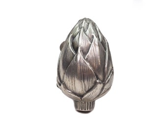 Antique Silver Figural Decorative Box Shaped as an Artichoke-ca. 1920s