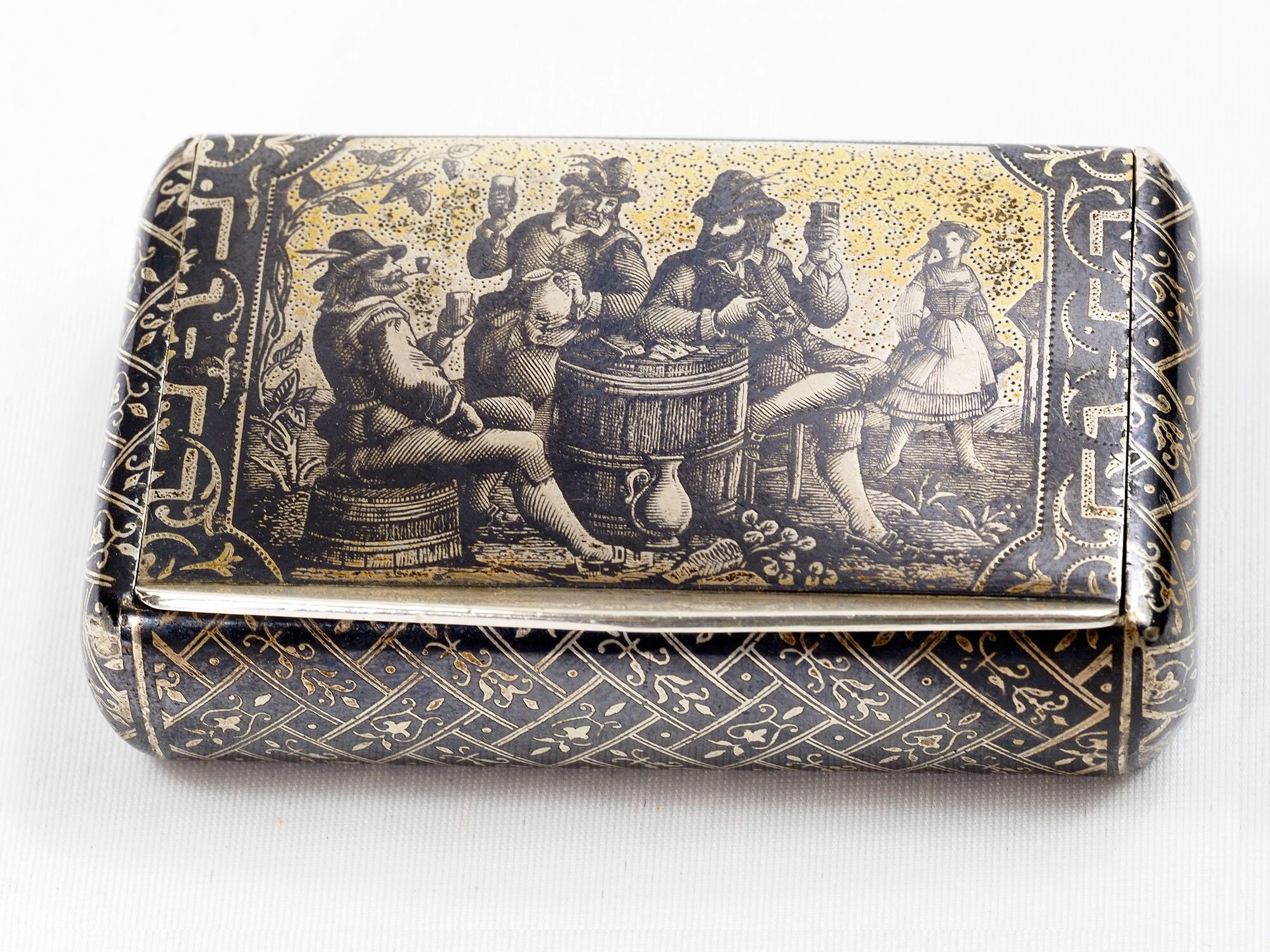 Nécessaire De Voyage En Argent - France Vers 1840 - Pièce Rare Et Ancienne