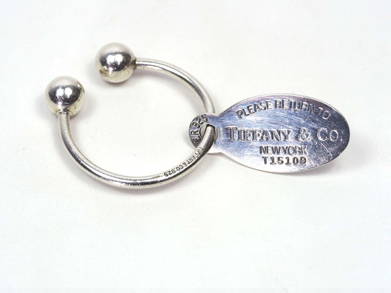 Oval Tag Key Ring - Etsy 