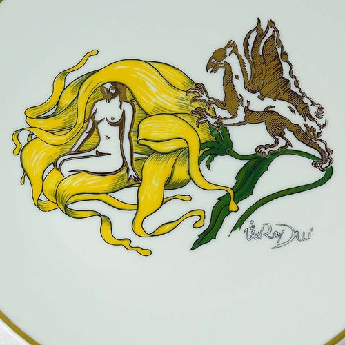 Dali Limoges Porcelain Limited Edition Plate 