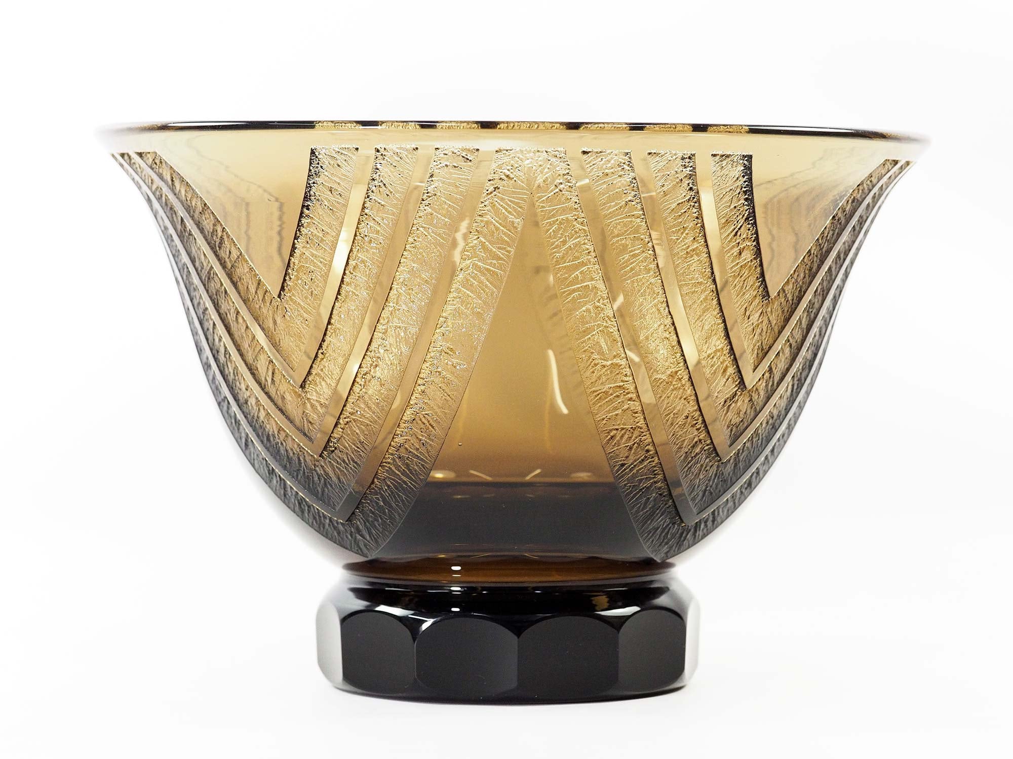 Centre de table Art Déco, France, Daum Nancy, années 1920 - Etsy