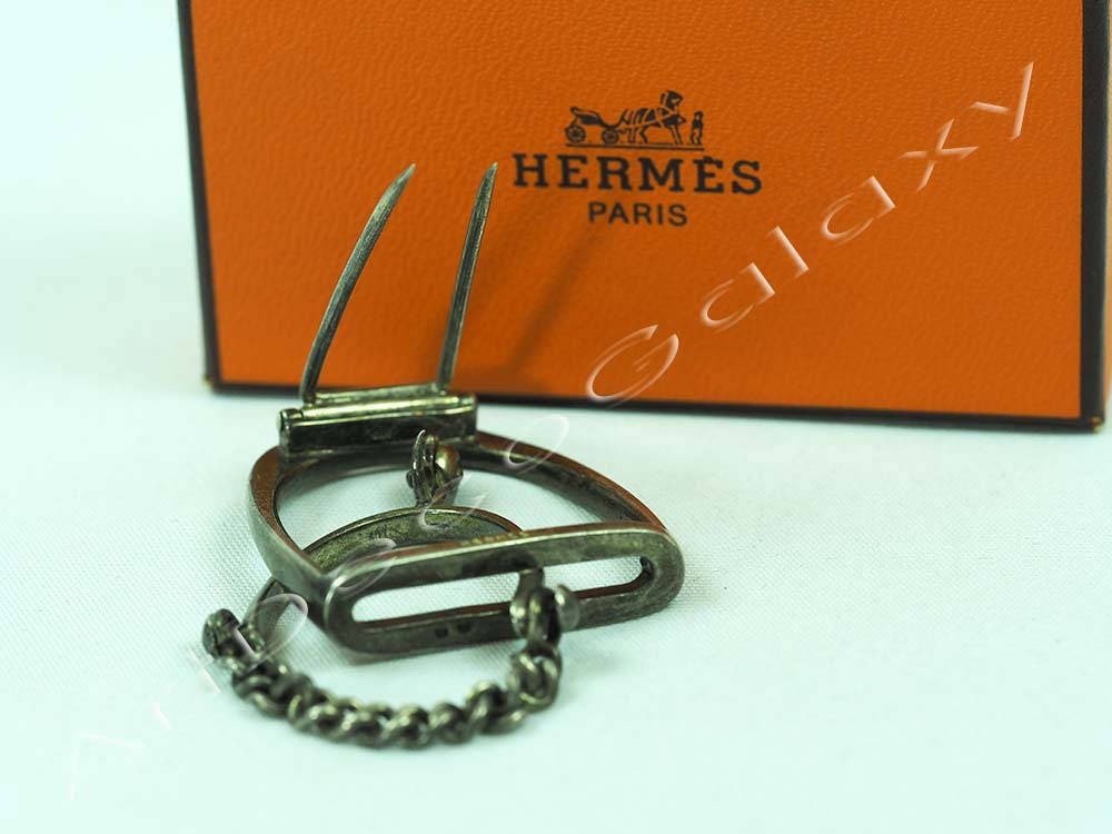 Hermes Silver Stirrup & Spur Brooch-mid Century | Etsy