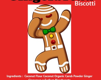 Gingerbread Biscotti