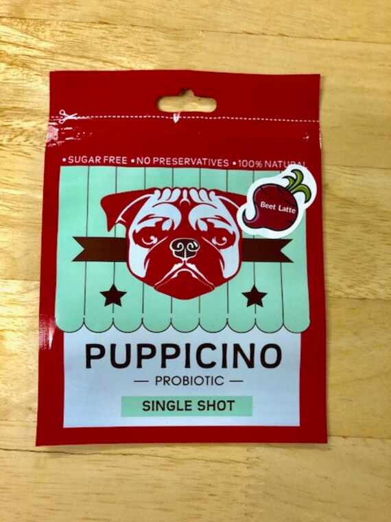 Puppicino Beet Latte Single Shot | Etsy 