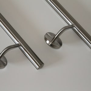 Elegant and modern handrail made from 100% stainless steel from 50 cm to 600 cm image 1