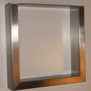 Elegant Tabel Frames from Stainless Steel (V2A, AISI 304) - 70cm x 70cm (W/H)- 27 1/2&quot; x 27 1/2&quot; (W/H)