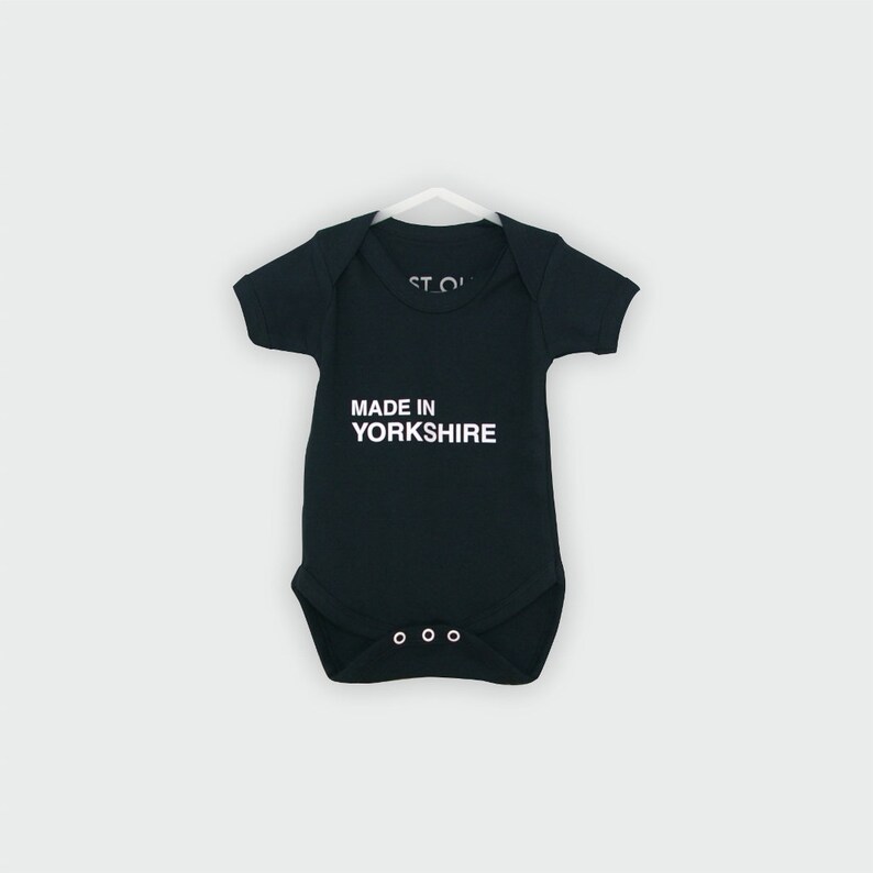 Peronalised Made in Baby Grow Bodysuit