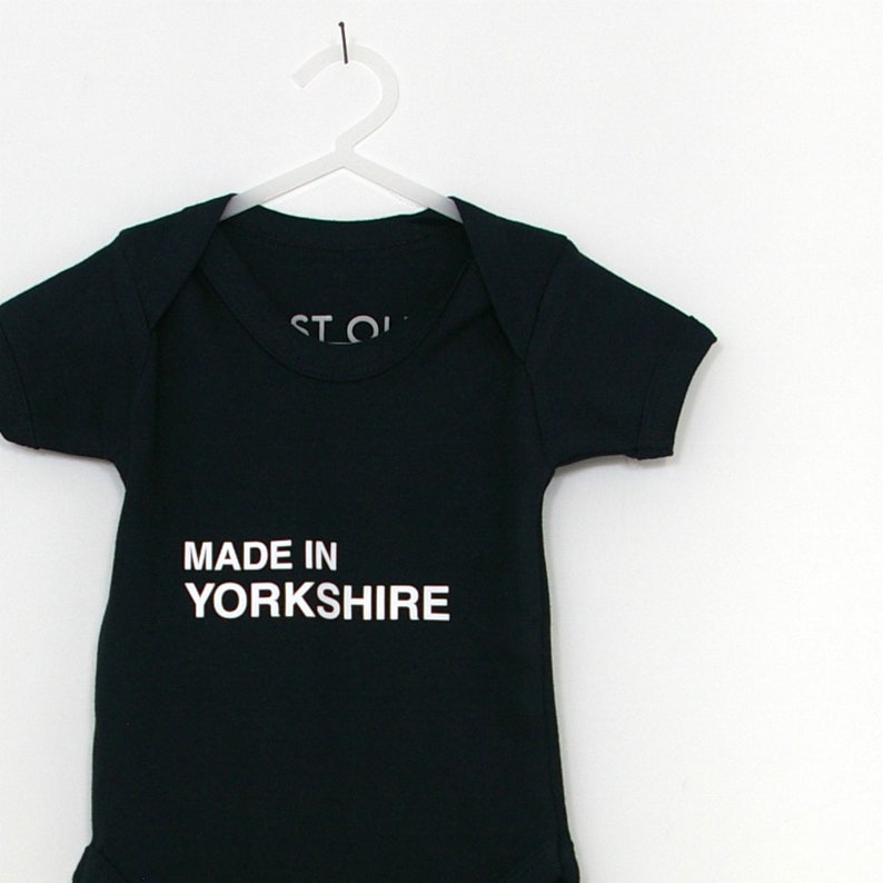 Peronalised Made in Baby Grow Bodysuit