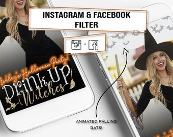 HALLOWEEN INSTAGRAM FILTER! Halloween Instagram Story Filter! Halloween Filter! Facebook Halloween Filter! Instagram Stories Filter. Insta