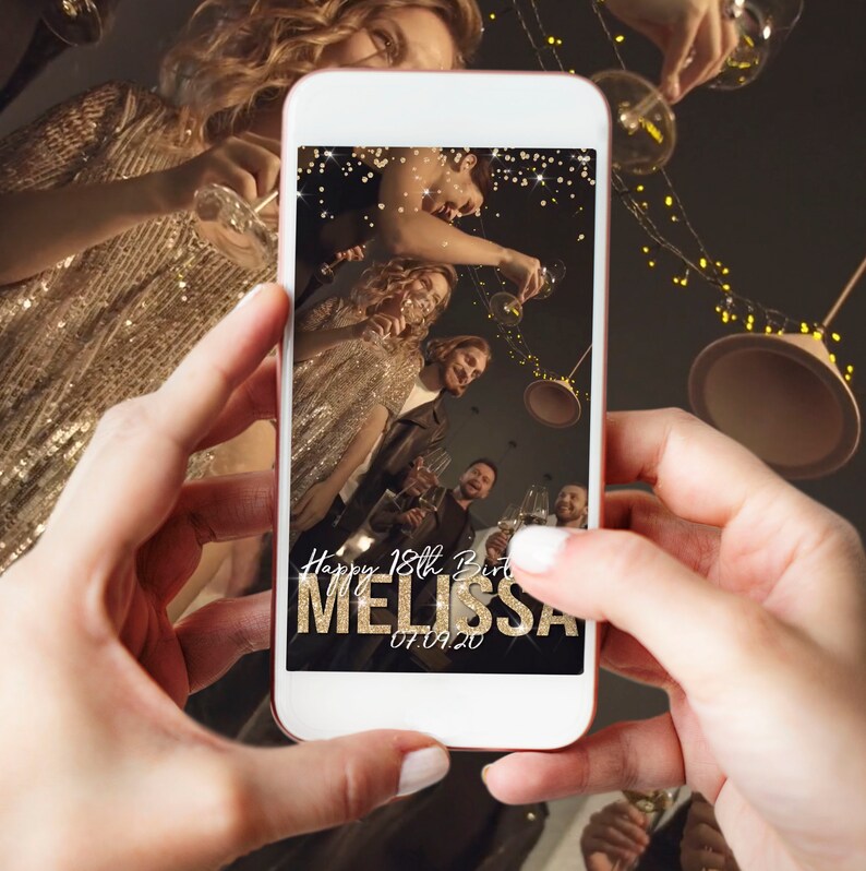 INSTAGRAM Birthday Filter Insta Birthday Filter Insta Story Etsy