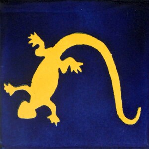 25 pcs Talavera Mexican Hand Painted Tile Folk Art Tile 4x4 C132