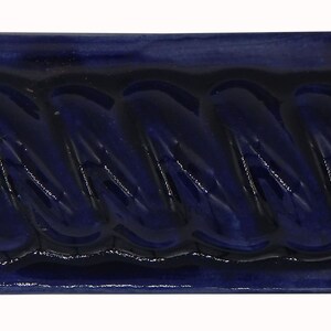 ROPE Trim Tile Molding Mexican Handmade Trim Ceramic Tile Blue - Etsy