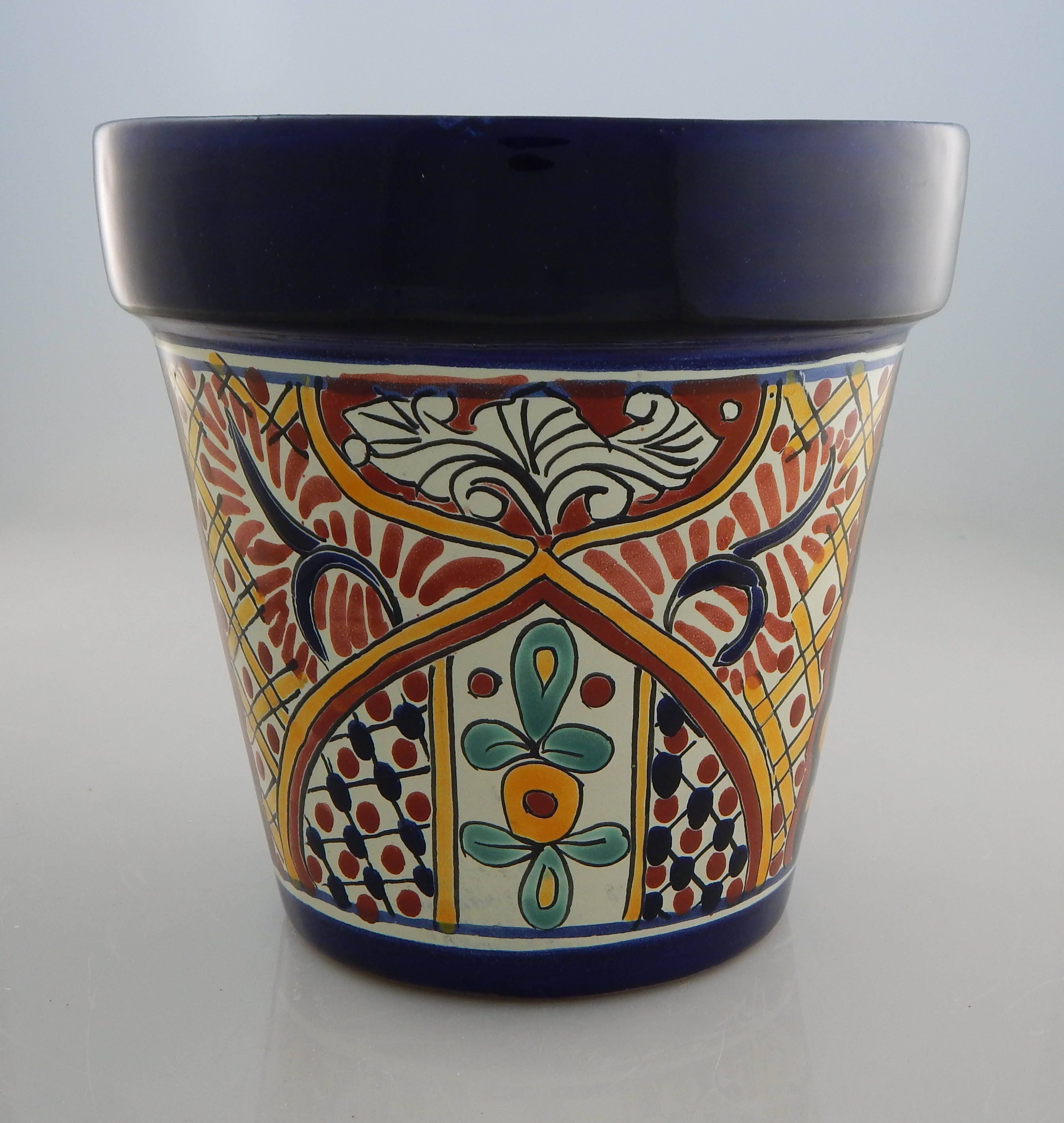 Mexican Talavera Ceramic Sun Face Wall Decor Hanging Pottery Folk Art 08