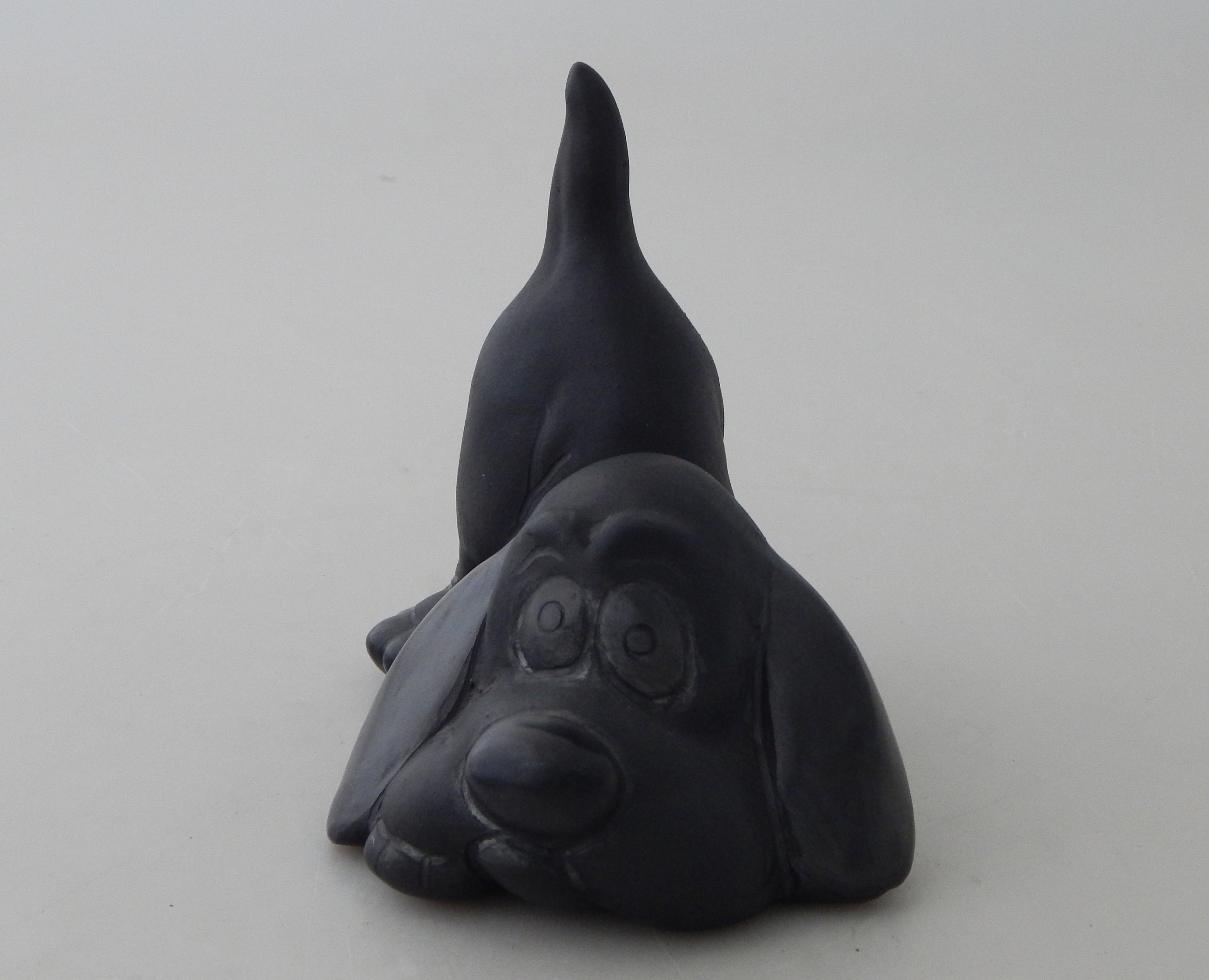 Figurines Art & Collectibles Sculpture Oaxaca Mexican black pottery dog