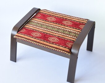 Ikea Poang Ottoman Footstool Fabric Cover F05 Etsy