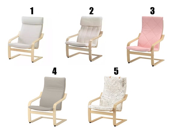 eetpatroon Archeologisch Rose kleur Ikea poang cover F05 ikea poang stoel cover poang stoel kussen - Etsy  Nederland